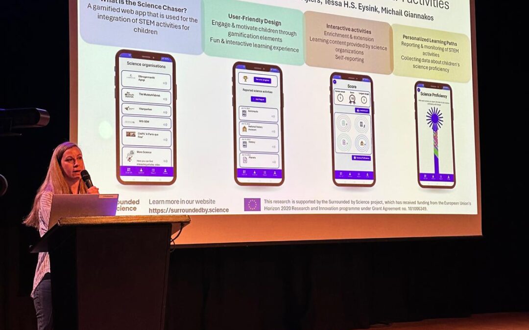 Presenting “Science Chaser” app at the Interaction Design and Children Conference 2024